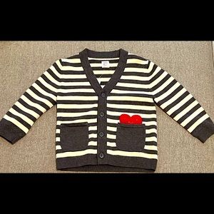 Baby GAP Heart Cardigan, NWT, size 18-24 months
